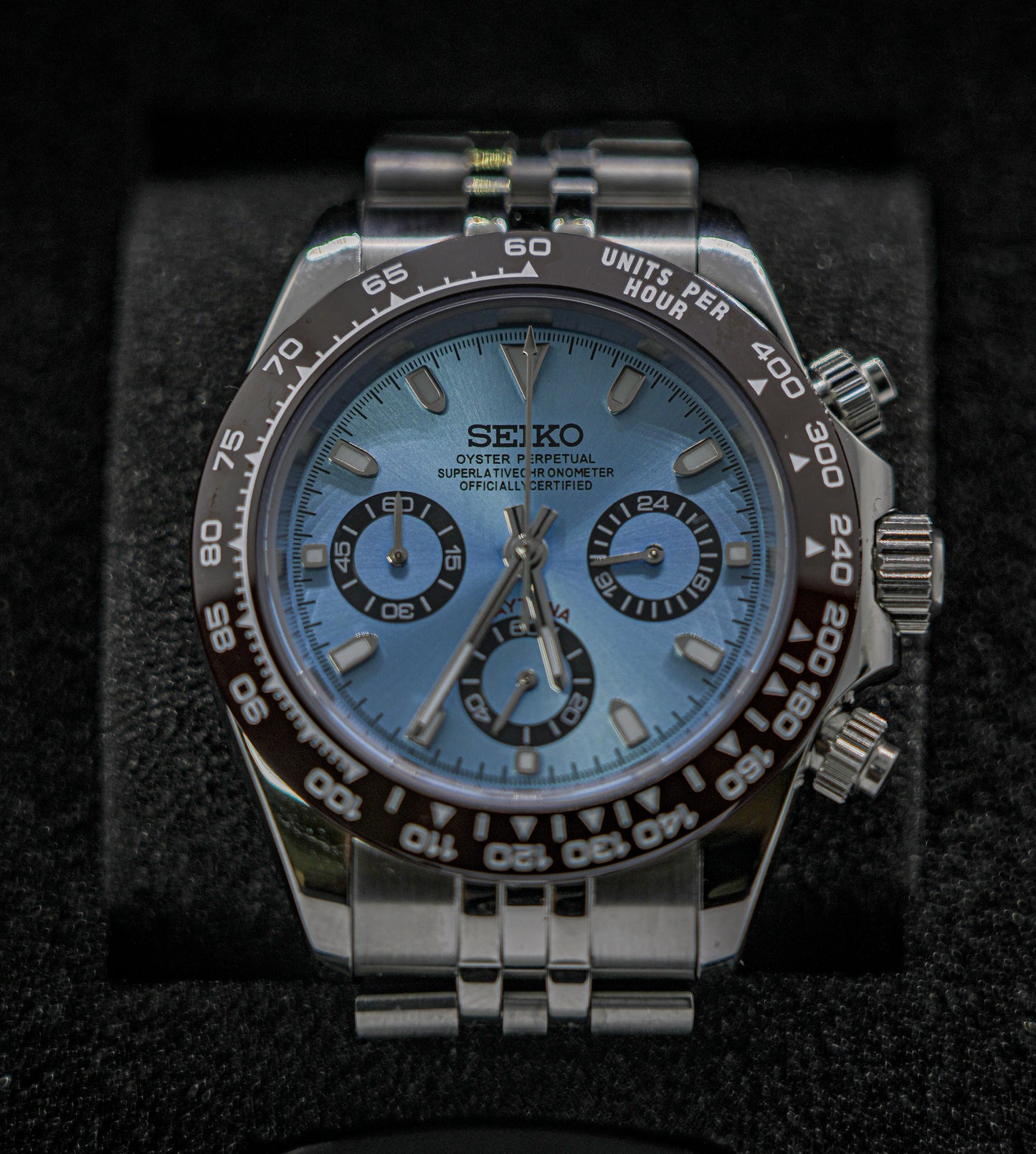 Glacier Chronograph – Custom VK63 Build by MODISTRY